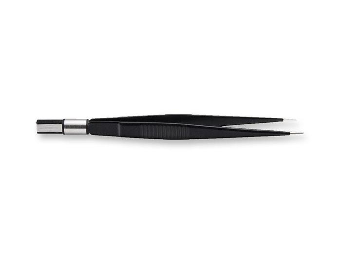 PINCE EU "NON STICK" DROITE 15 cm - pointe 1 mm