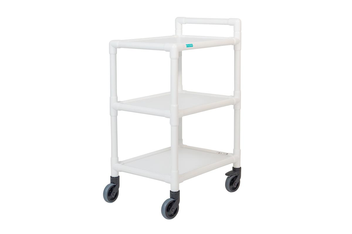 CHARIOT AMAGNÉTIQUE À 3 ÉTAGÈRES