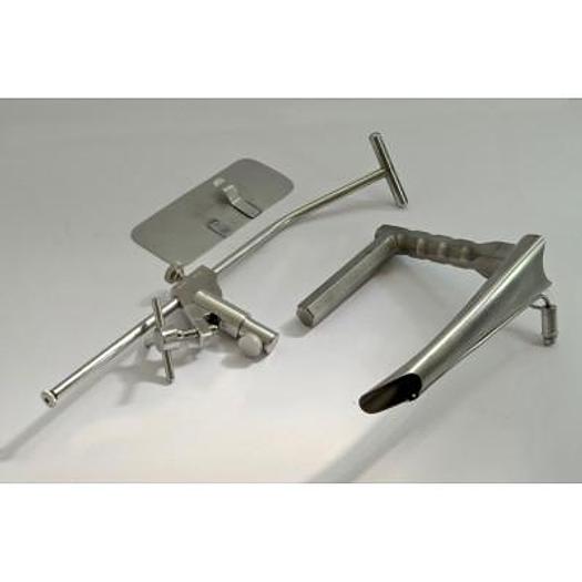 LARYNGOSOPE INTERVENTIONNEL AVEC LOT D'INSTRUMENTS DEDIES