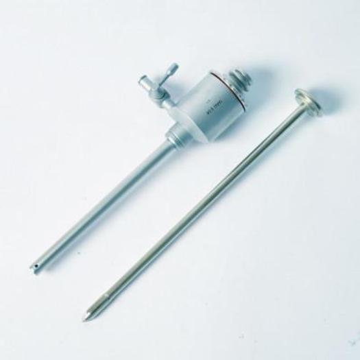 TROCART + MANDRIN, D.5,5MM, VALVE À CLAPET AUTOMATIQUE