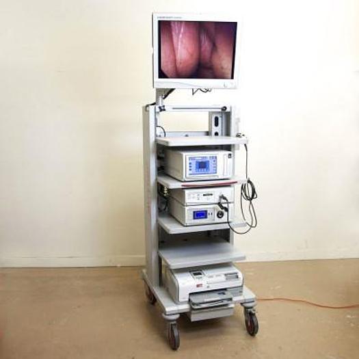 COLONNE DE COELIOSCOPIE STRYKER AVEC ECRAN PLAT