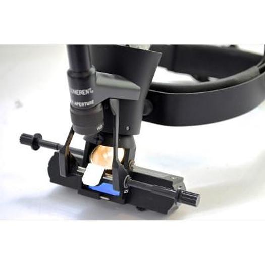 LASER COHERENT NOVUS 2000 INDIRECT AVEC OPHTALMOSCOPE MONTÉ SUR CASQUE DE L'OPÉRATUER