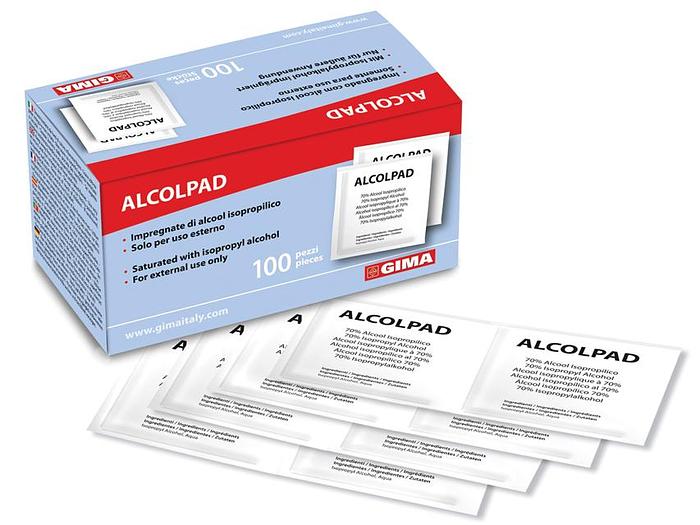 TAMPONS À L’ALCOOL ALCOMED - boîte de 100