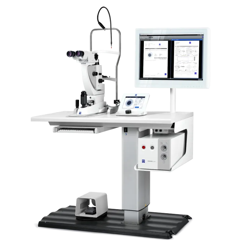 Station de travail laser rétinien 532S