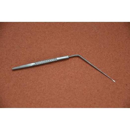 AIGUILLE DE POLITZER COUDEE 17cm (POLITZER PARACENTESIS BENT NEEDLE 17cm)
