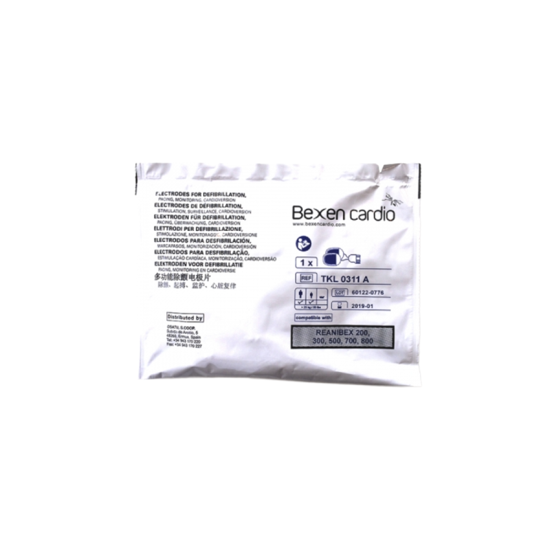 Électrodes multifonctions adultes TKL 0311 A pour Reanibex 800