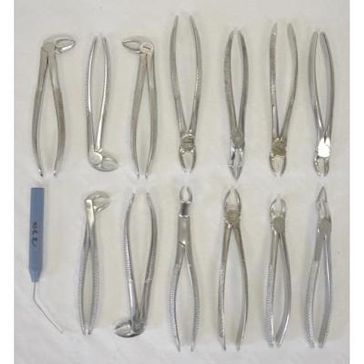 LOT D'INSTRUMENTS DENTAIRES