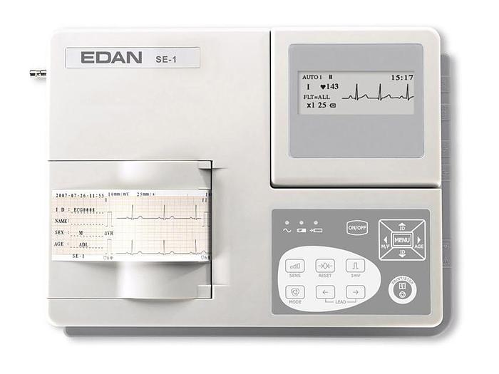 ECG EDAN SE-1 - 1 CANAL AVEC MONITEUR
