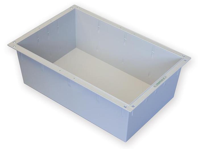 PLATEAU EN PLASTIQUE 60x40x20h cm