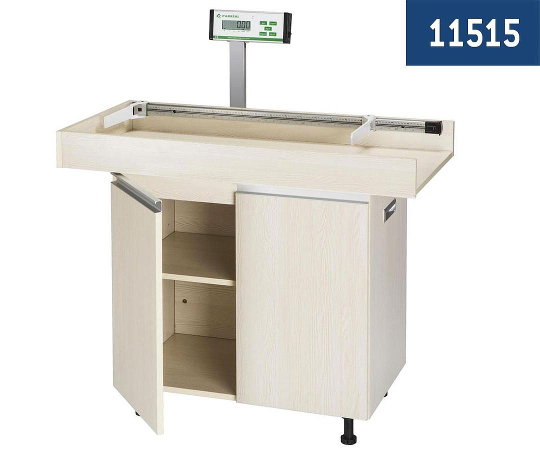TABLE À LANGER AVEC PÈSE-BÉBÉ