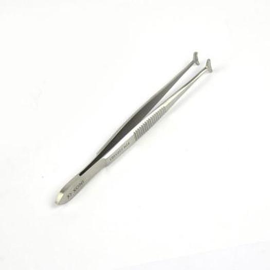 PINCE BARRAQUER P/RGLOBE 6X3 DENT 10CM