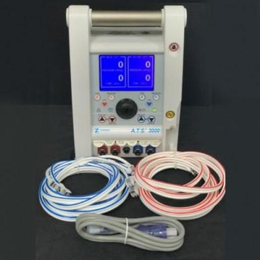 GARROT PNEUMATIQUE ZIMMER ATS 3000 AVEC BRASSARDS,  CABLES ET BATTERIES NEUVES
