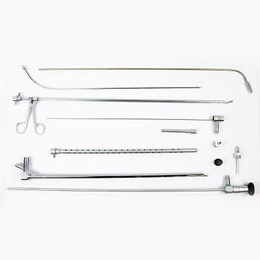 BRONCHOSCOPE RIGIDE KARL STORZ AVEC OPTIQUE ET ACCESSOIRES