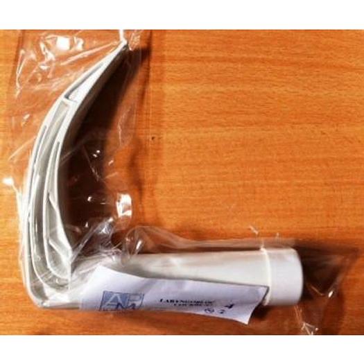 LARYNGOBLOC MONOBLOC RIGIDE COURBE NUMERO 4 ENTIEREMENT JETABLE POUR UNE SECURITE SANITAIRE MAXIMALE