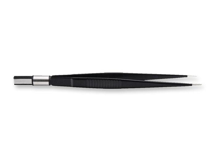 PINCE EU "NON STICK" DROITE 18 cm - pointe 1 mm