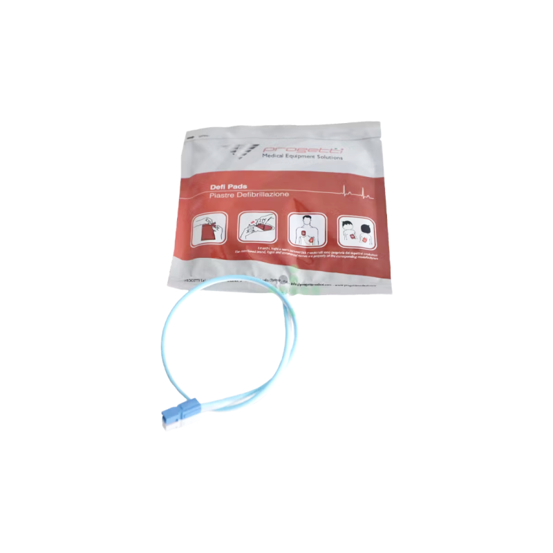 Électrodes de défibrillation et surveillance adultes DFBAD01PRC pour RESCUE SAM