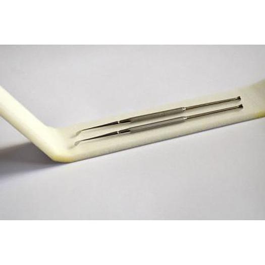 COUTEAU FAUX POUR SINUS N.3 DECOLLEUR SIMPLE COUDE AVEC SECTION
