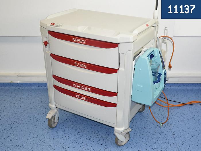 CHARIOT D’URGENCE METRO FLEXLINE À 4 TIROIRS