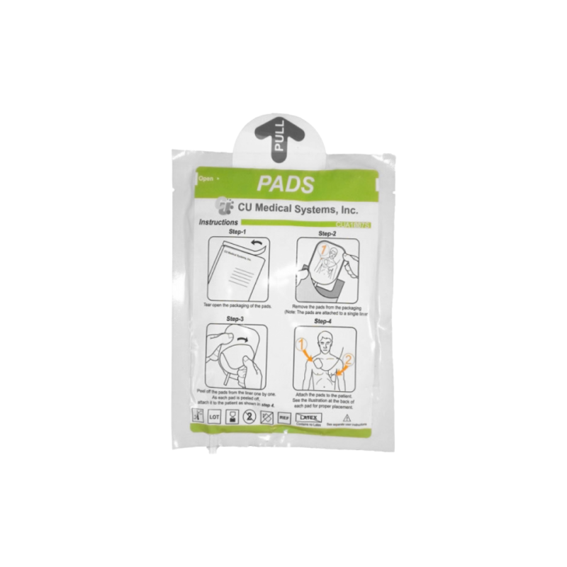 Électrodes de défibrillation adultes CUA1007S pour i-PAD CU-SP1