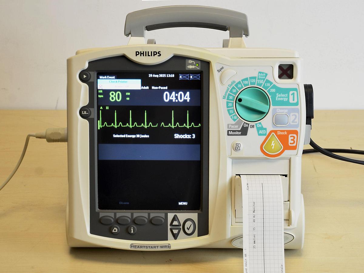 DÉFIBRILATEUR PHILIPS HEARSTART MRX
