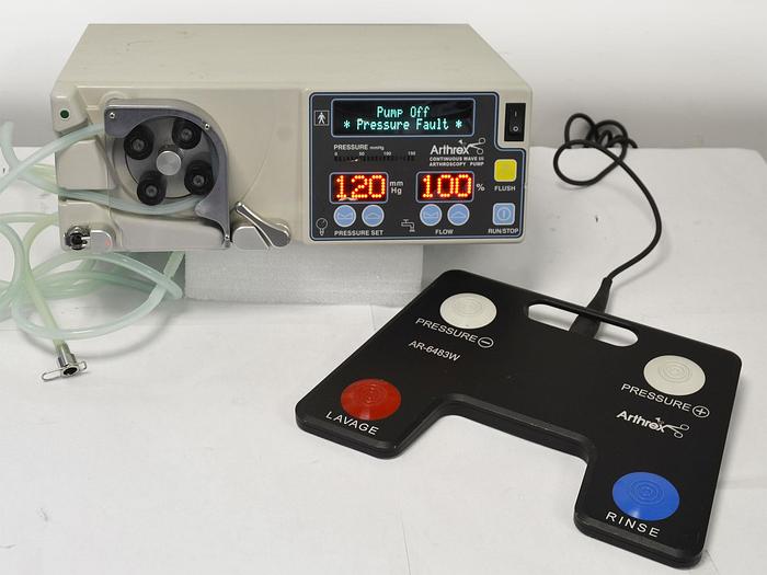 POMPE D'ARTHROSCOPIE ARTHREX AR-6475 AVEC PÉDALE