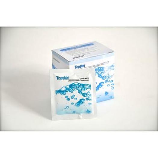 LOT DE 4 PAQUETS DE SACHETS DE NETTOYANT POUR AUTOCLAVE TOPSTER CHAM-MATE