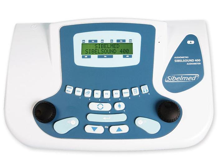 AUDIOMÈTRE SIBELSOUND 400-AOM avec logiciel W50 - conduction aérienne+osseuse+masquage