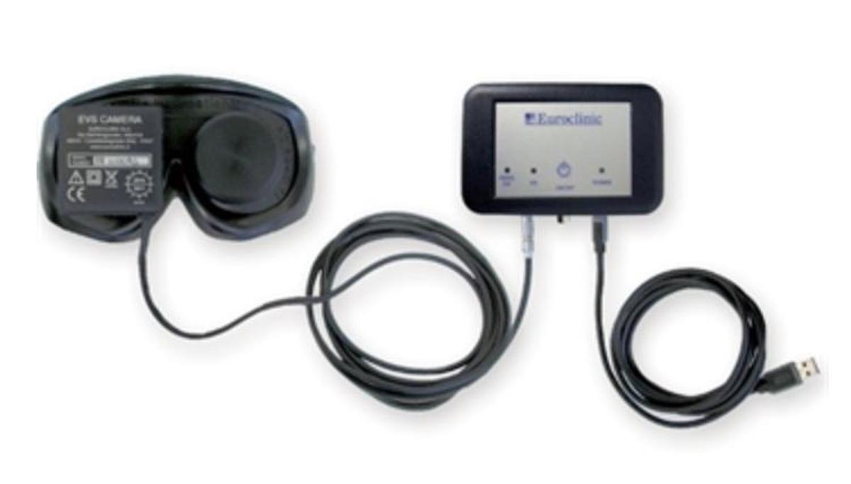 VIDÉO-NYSTAGMOSCOPE - USB - masque avec caméra IR et câble USB