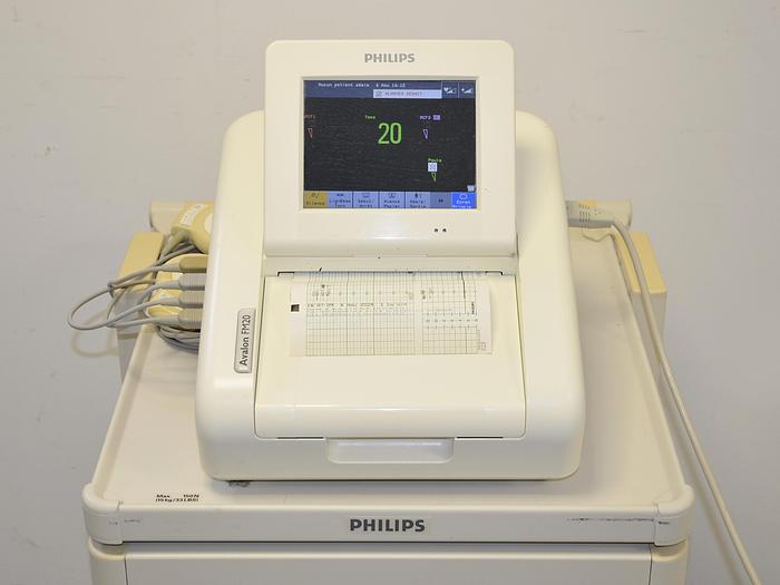 TOCOCARDIOGRAPHE PHILIPS AVALON FM20 AVEC SES SONDES