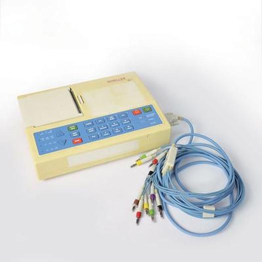 ECG 3 PISTES SCHILLER AT1 AVEC CABLE PATIENT