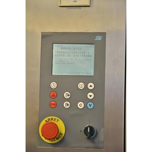 AUTOCLAVE SMI STERIMATIC TYPE STE8322 S/N 11876, DOUBLE PORTE 6 PANIERS,
