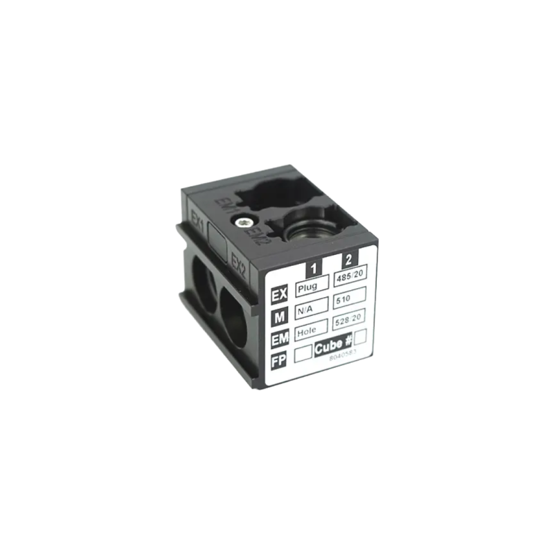 Cube de filtre optique de fluorescence 8040583