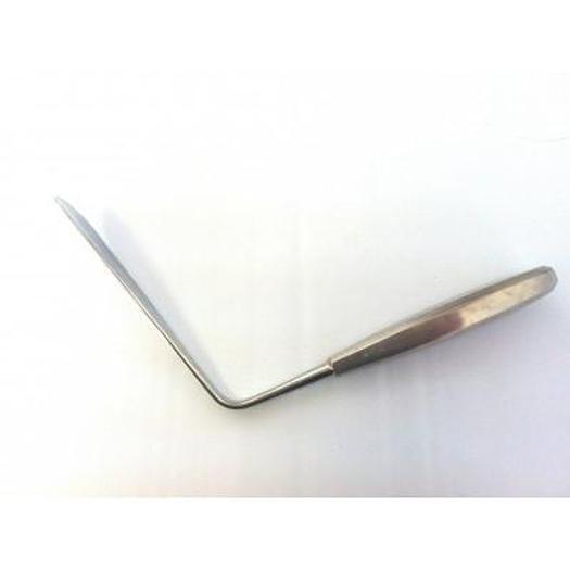 ABAISSE LANGUE INOX COUDE ADULTE ( TONGUE DEPRESSOR ADULT)