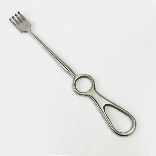 ECARTEUR DE VOLHKMANN POINTU 4DENTS - 22CM