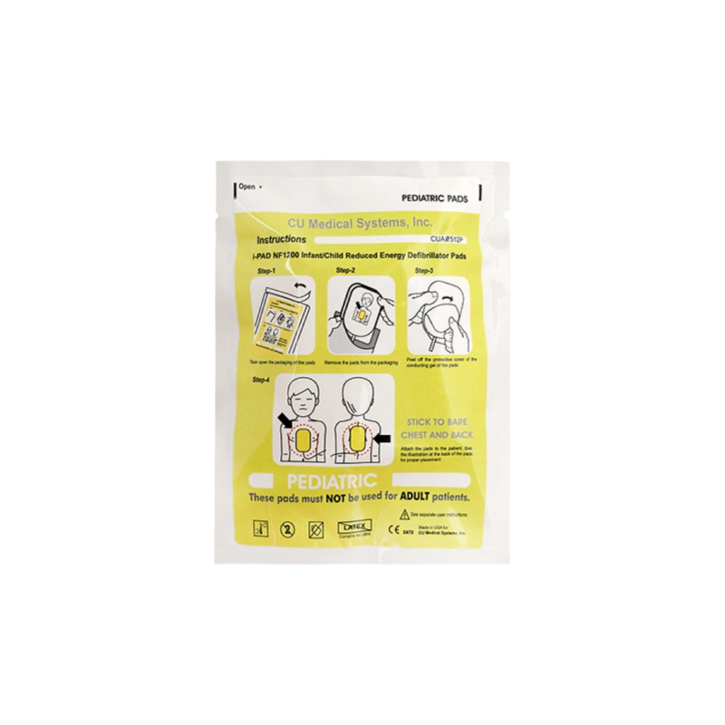 Électrodes pédiatriques de défibrillation CUA0512P pour i-PAD NF1201