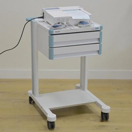 TOCOCARDIOGRAPHE PHILIPS 50A AVEC 2 SONDES SUR CHARIOT ROULANT