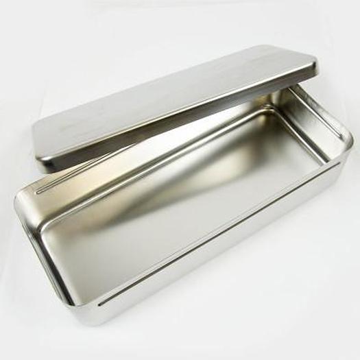 BOITE A INSTRUMENTS INOX 30x15x7cm