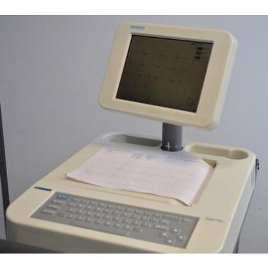 ECG SIEMENS BURDICK ECLIPSE PLUS AVEC GRAND ECRAN LED 12 PISTES SUR CHARIOT