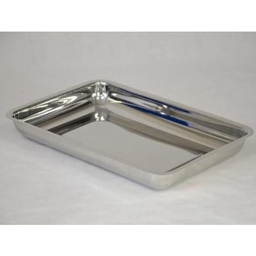 PLATEAU INOX RECTANGULAIRE 25 x 17 x 4 CM
