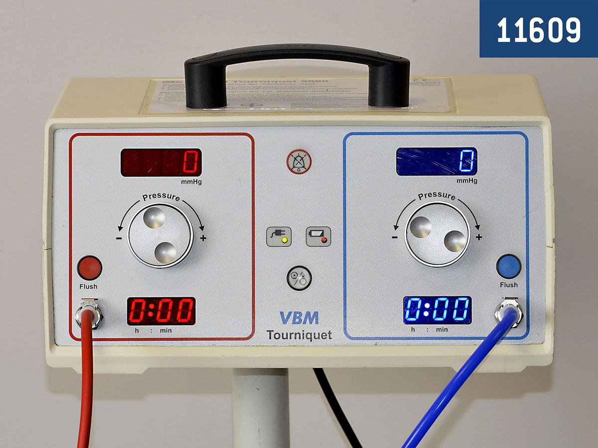 GARROT ELECTRIQUE TOURNIQUET VBM 9000 A DOUBLE SORTIE