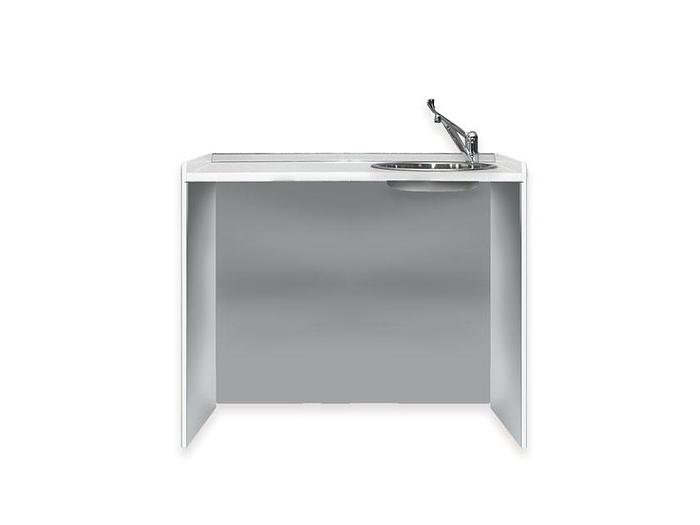 PLAN DE TRAVAIL 106 cm - lave-mains à droite