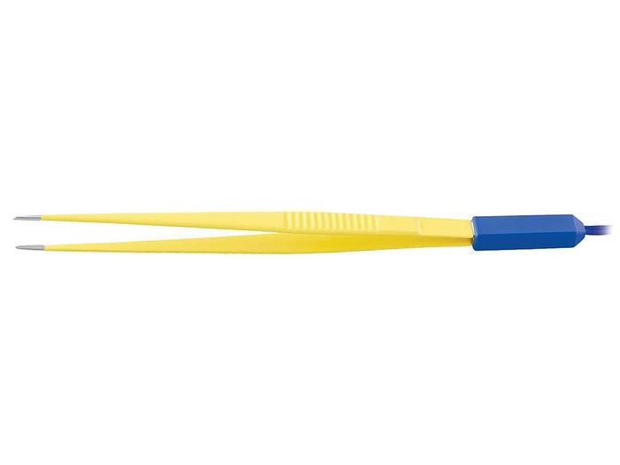 PINCE DROITE JETABLE 20 cm avec câble de 3 m - pointe 1,0 mm