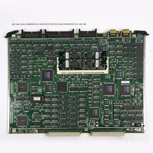 SHIMADZU SD-1200 DSC20 DIGITAL SCAN CONVENTER 541-548 34A