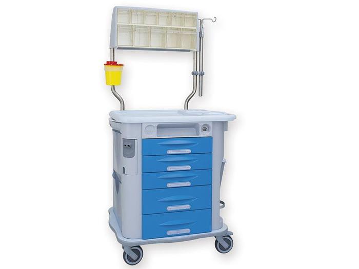 CHARIOT DE THÉRAPIE AURION - bleu clair