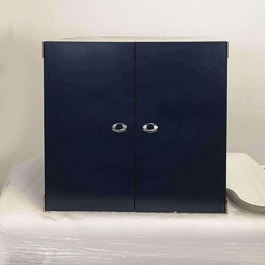 CABINET OPHTALMOLOGIE MOBILE AVEC ARMOIRE VERRE D'ESSAIS OPHTALMOSCOPE ET PRISE DE COURANT