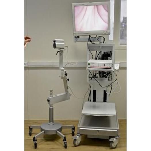 VIDEOCOLPOSCOPE KAPPA AVEC GROSSISSEMENT X 20, CHARIOT ET ECRAN PLAT
