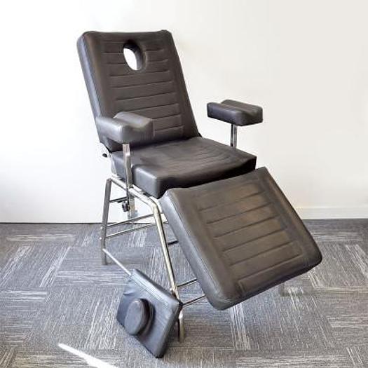 FAUTEUIL DE PRELEVEMENT DE 3 PANNEAUX INCLINABLES, AVEC ACCOUDOIRS
