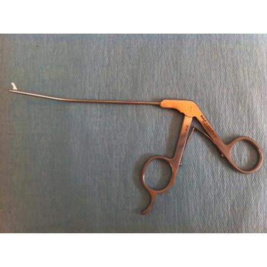 ARTHRO CISEAUX CROCHETS ARTHROSCOPIE DIAM 2.7MM COURBES A GAUCHE 45 DEGRES RUDOLF REF ERU0216-45L  MATERIEL NEUF