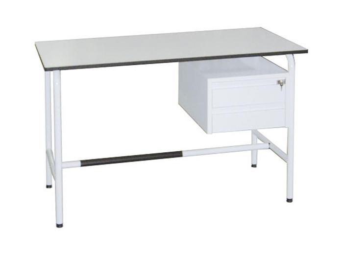 BUREAU 120x70 cm - avec 2 tiroirs