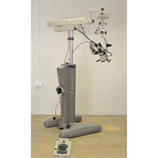 MICROSCOPE OPERATOIRE OPHTALMOLOGIE STORZ URBAN, COMMANDES AU PEDALIER POUR  XY, ZOOM, FOCUS